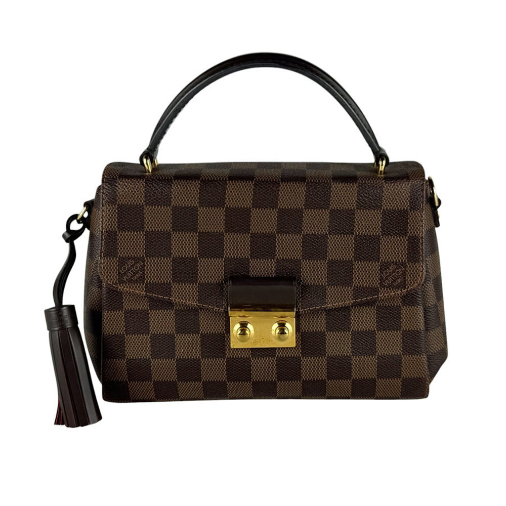 Louis Vuitton LOUIS VUITTON Handbag Shoulder Bag Damier Croisette Canvas Brow...